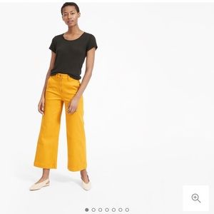 Everlane Wide Leg Crop Pant 00